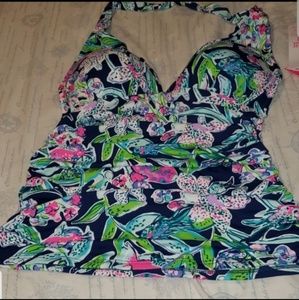 NWT Lilly Pulitzer swim top Size 12